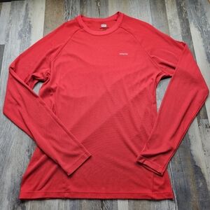 Patagonia Capilene Lightweight 2 Baselayer Men's Large Red